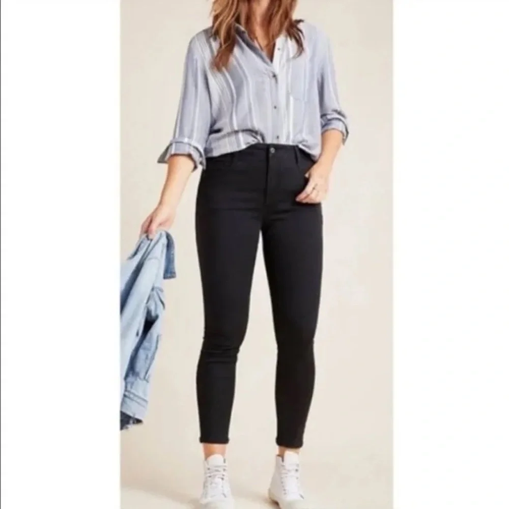 NWT- Anthropologie Pilcro and the Letterpress High-Rise Denim Leggings - Picture 1 of 6